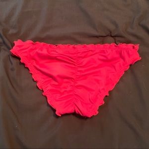 Red bikini bottoms